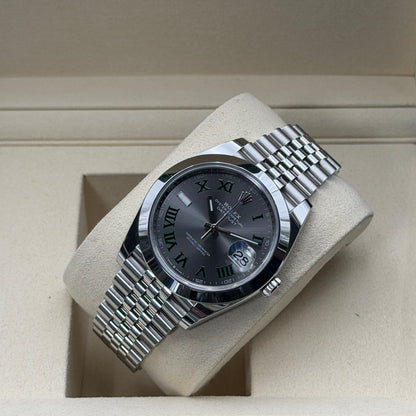 Rolex Datejust 41 / 126300 / Wimbledon / Jubilee / Full Set / 2025