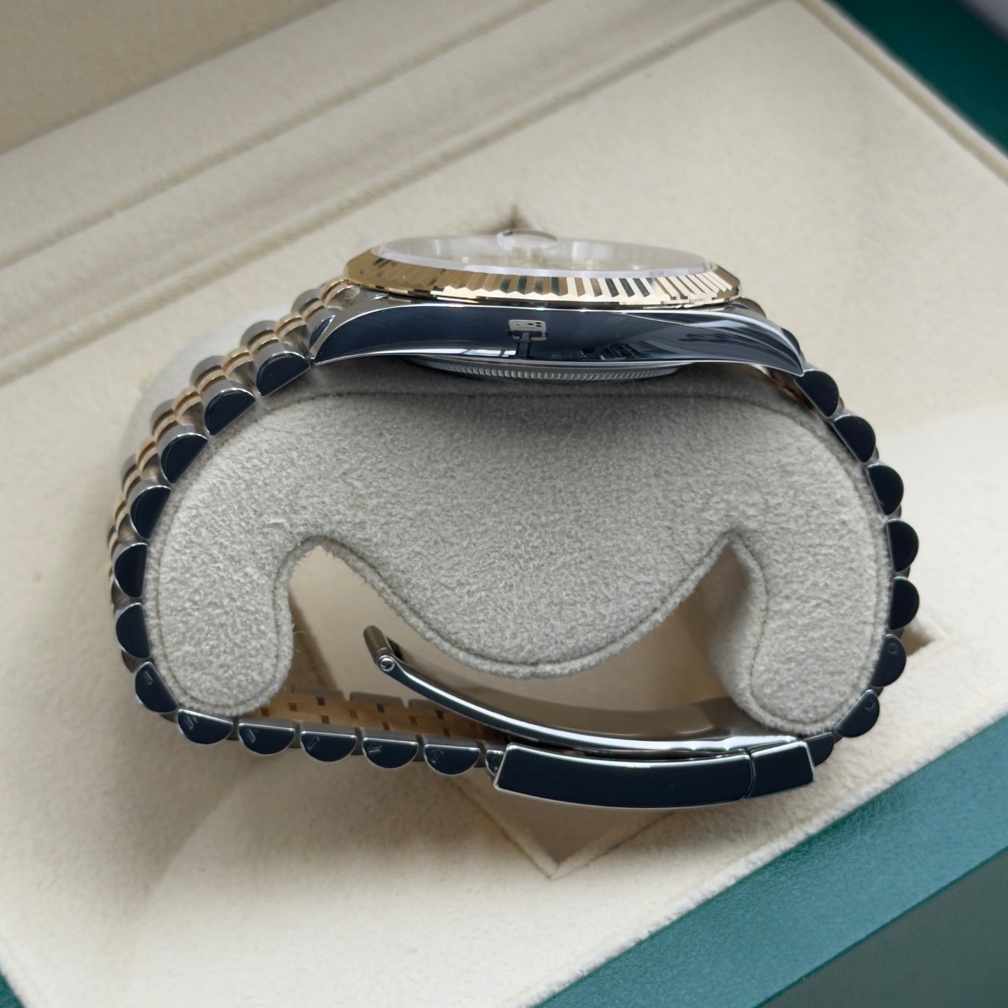 Rolex Datejust 41 / 126333 / Champagner - Diamanten / Jubilee / Full Set / 2022