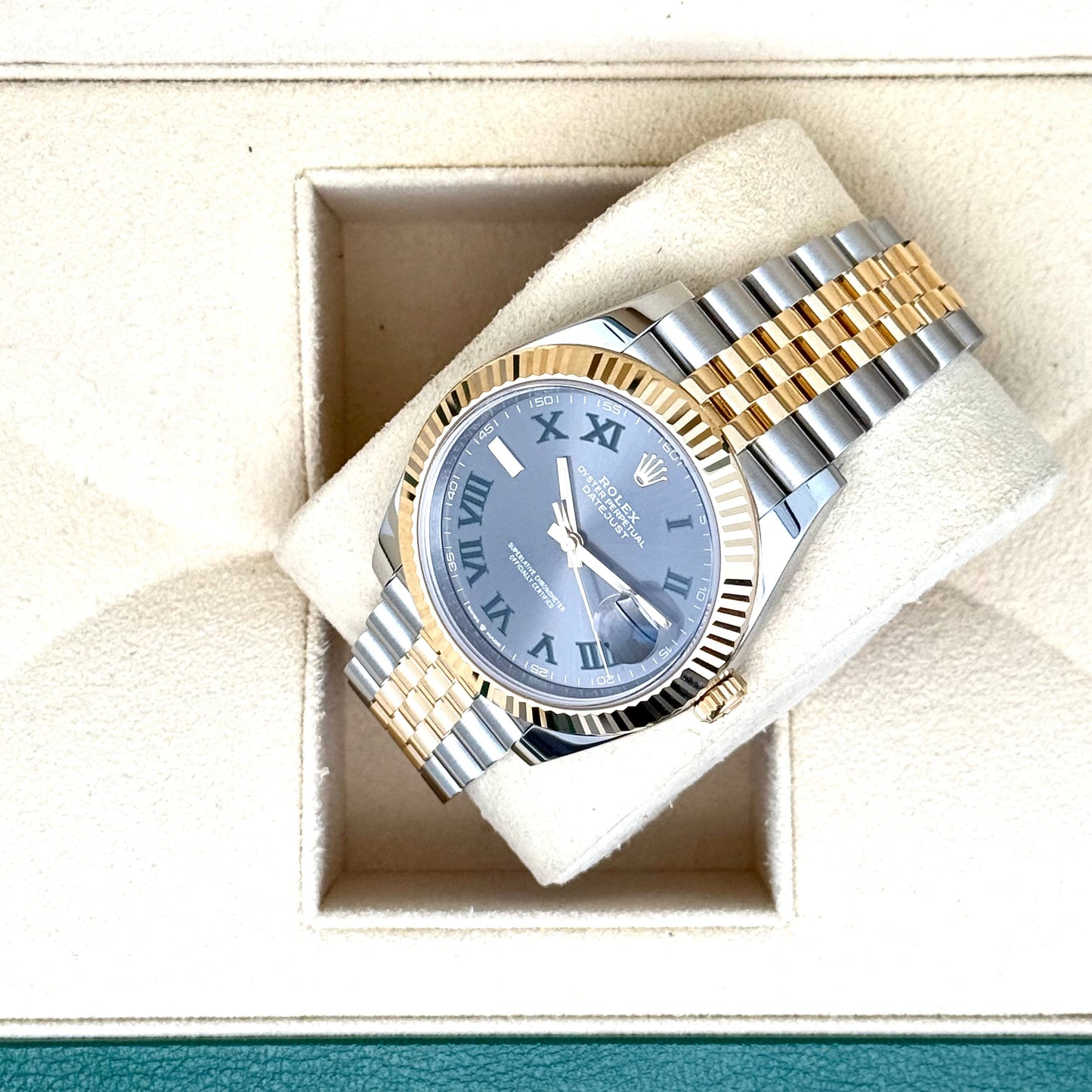 Rolex Datejust 41 / 126333 / Wimbledon / Jubilee / Full Set
