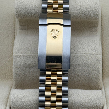 Rolex Datejust 41 / 126333 / schwarz - Diamanten / Jubilee / Full Set / 2022