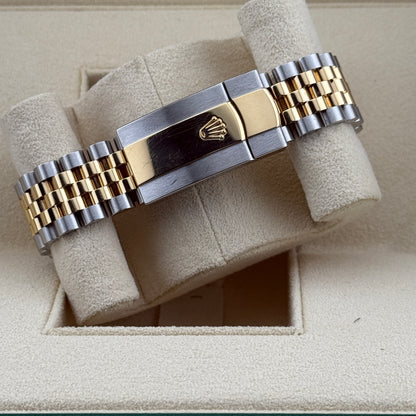 Rolex Datejust 41 / 126333 / schwarz - Diamanten / Jubilee / Full Set / 2022
