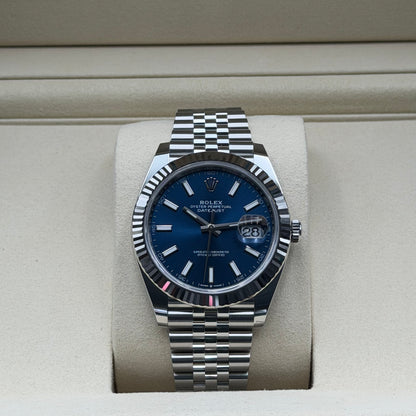Rolex Datejust 41 / 126334 / Blau / Jubilee / Full Set / 2026