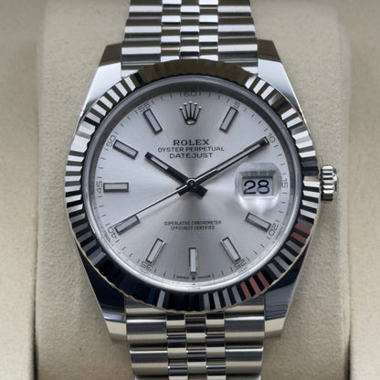 Rolex Datejust 41 / 126334 / Silber / Oyster / Full Set / 2026