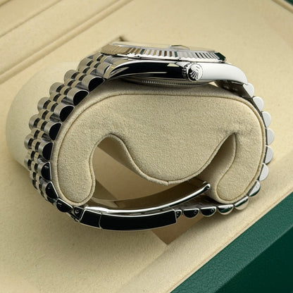 Rolex Datejust 41 / 126334 / Rhodium / Jubilee / Full Set / 2025