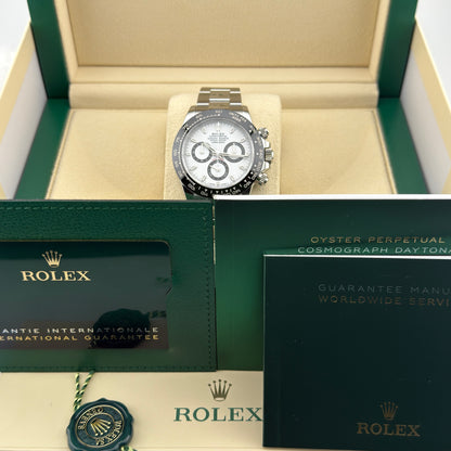 Rolex Daytona / 116500LN / weiß / Oyster / Full Set / 2023