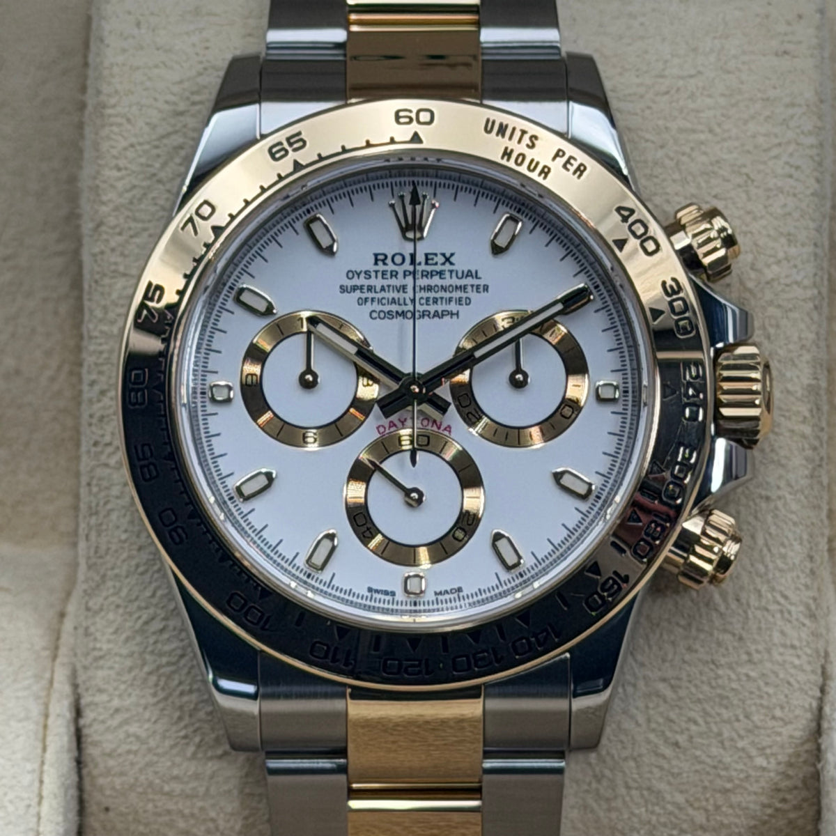 Rolex Daytona / 116503 / Weiß / Oyster / Full Set / 2023
