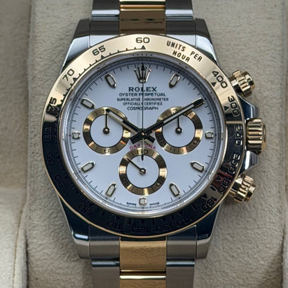 Rolex Daytona / 116503 / Weiß / Oyster / Full Set / 2023