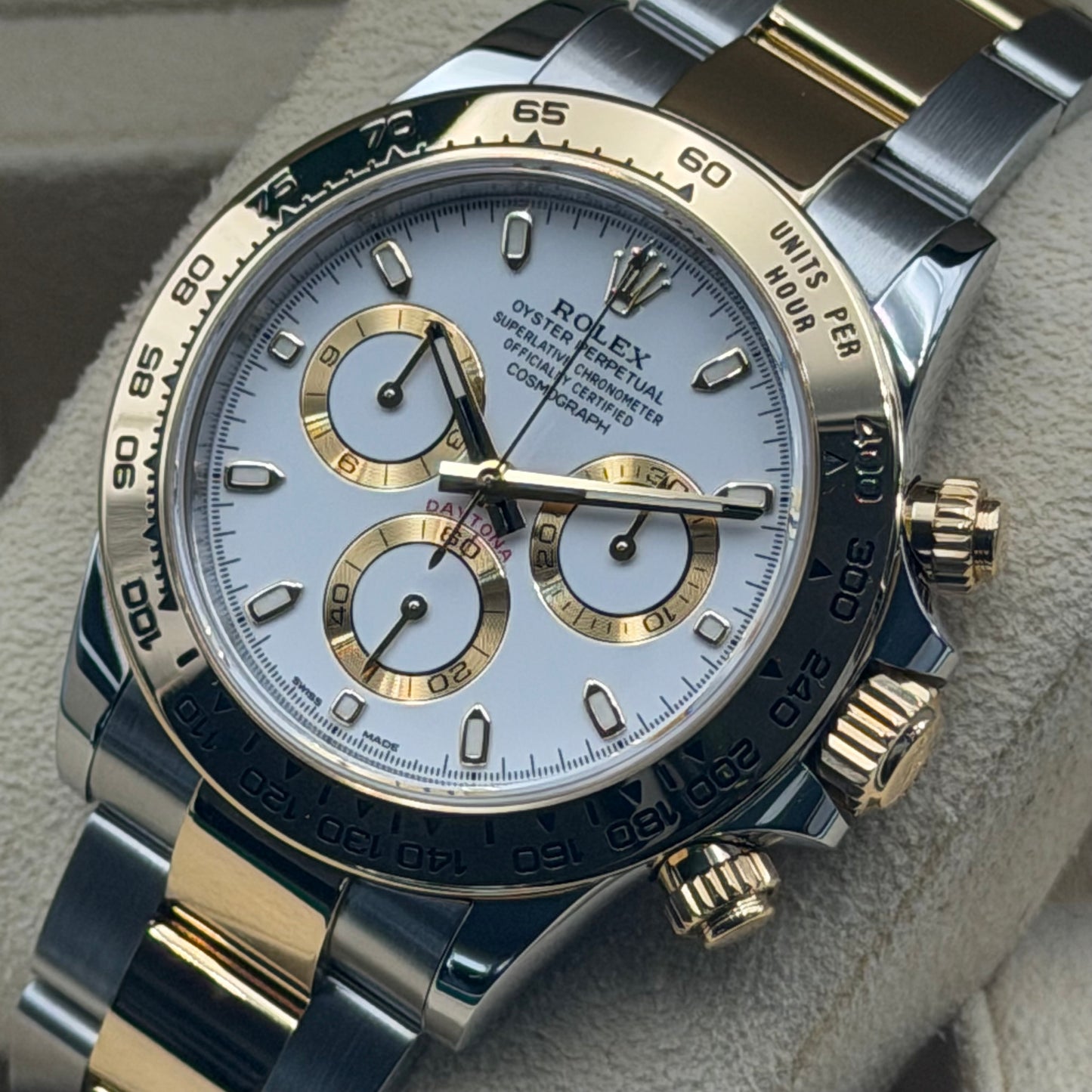 Rolex Daytona / 116503 / Weiß / Oyster / Full Set / 2023