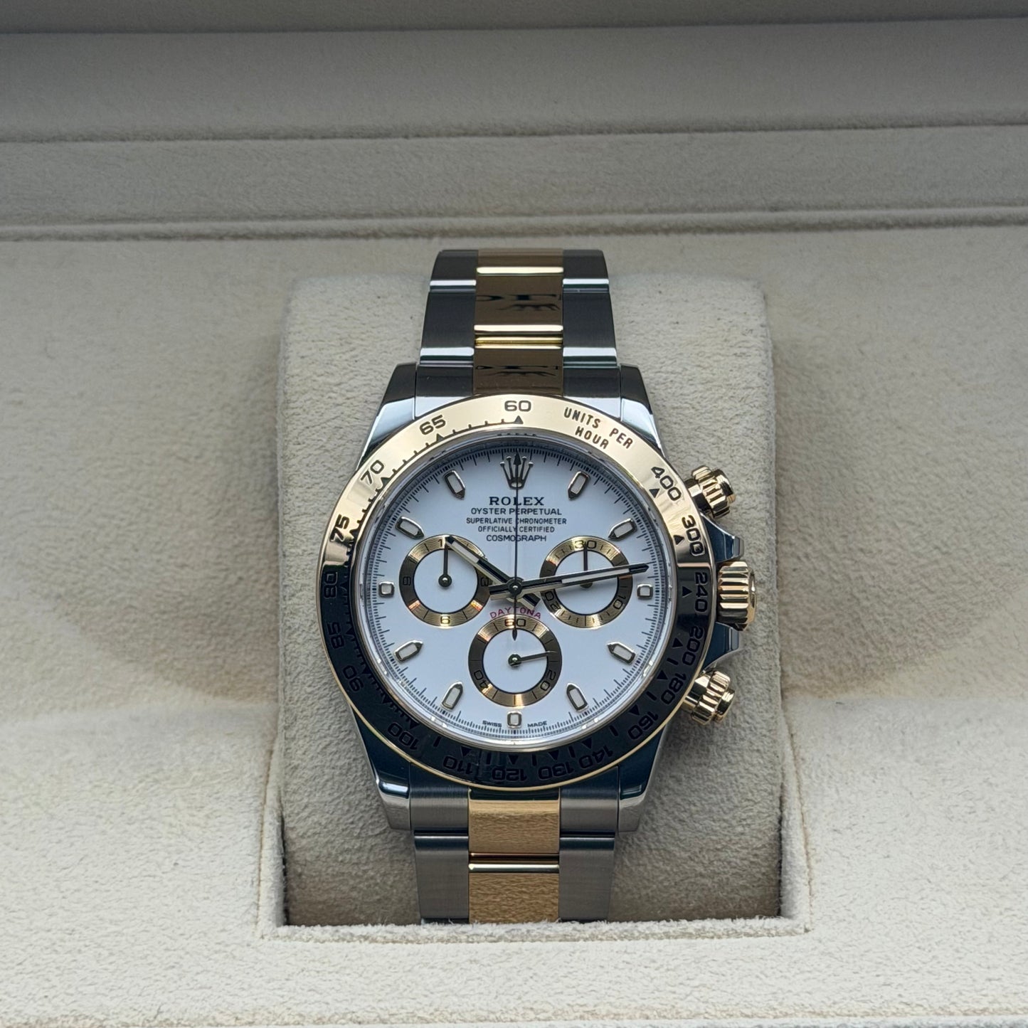 Rolex Daytona / 116503 / Weiß / Oyster / Full Set / 2023