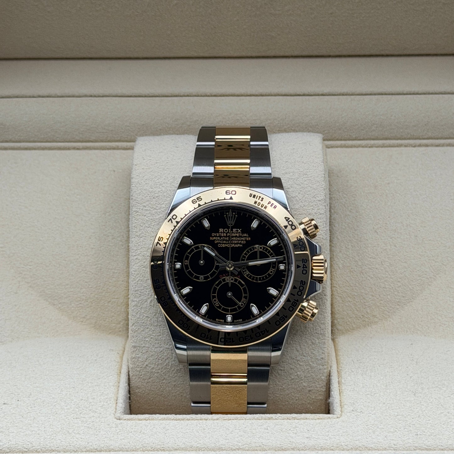 Rolex Daytona / 116503 / Schwarz / Oyster / Full Set / 2021