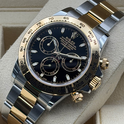 Rolex Daytona / 116503 / Schwarz / Oyster / Full Set / 2021