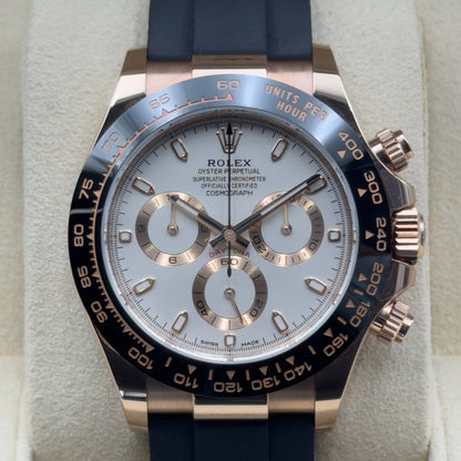 Rolex Daytona / 116515LN / Weiß / Oysterflex / Full Set / 2023