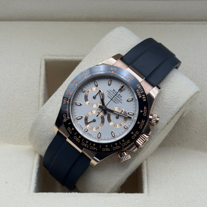 Rolex Daytona / 116515LN / Weiß / Oysterflex / Full Set / 2023