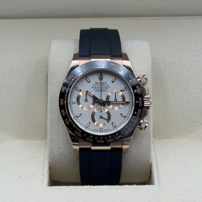 Rolex Daytona / 116515LN / Weiß / Oysterflex / Full Set / 2023