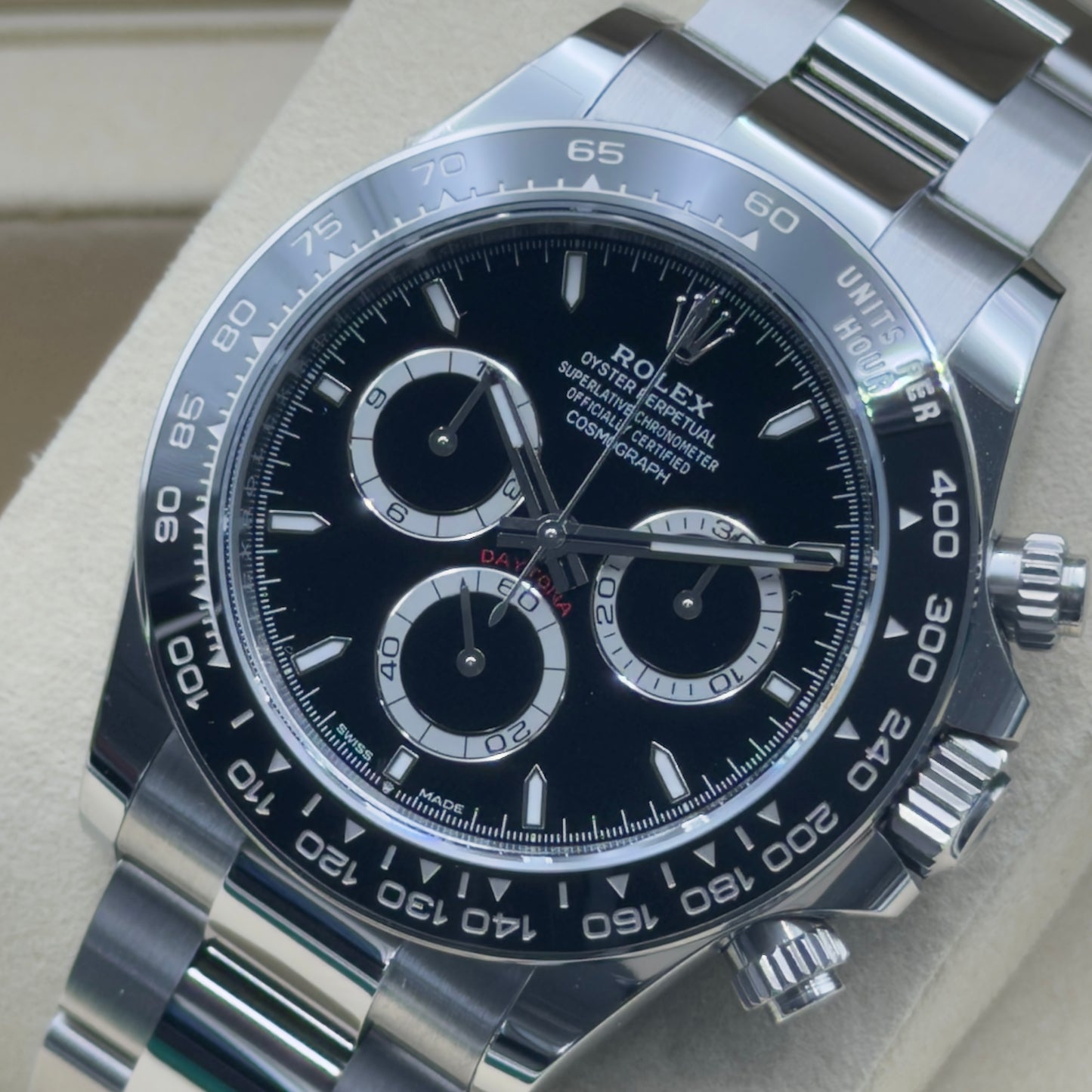 Rolex Daytona / 126500LN / Schwarz / Oyster / Full Set / 2026