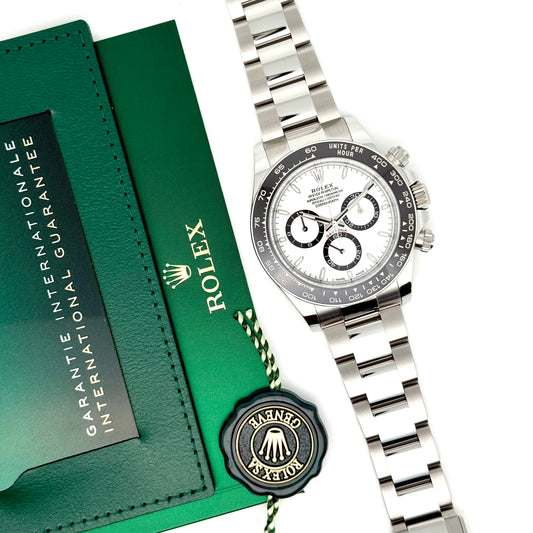 Rolex Daytona / 126500LN / weiß / Oyster / Full Set