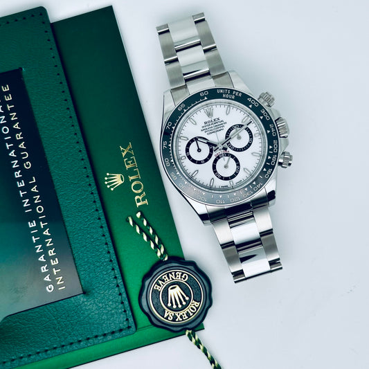 Rolex Daytona / 126500LN / weiß / Oyster / Full Set