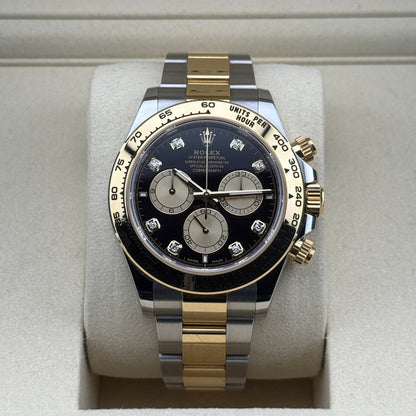 Rolex Daytona / 126503 / schwarz - Diamanten / Oyster / Full Set / 2025