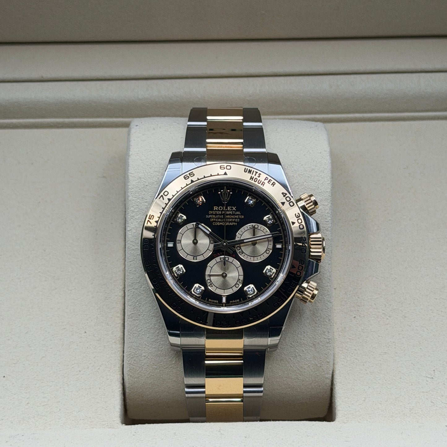Rolex Daytona / 126503 / Schwarz - Diamanten / Oyster / Full Set / 2025