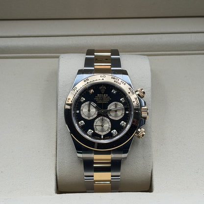 Rolex Daytona / 126503 / Schwarz - Diamanten / Oyster / Full Set / 2025