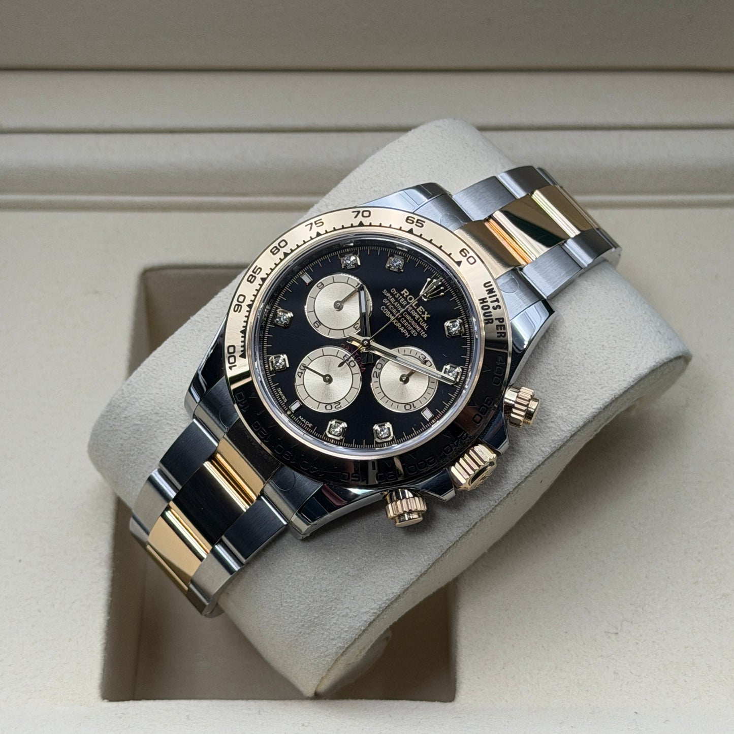 Rolex Daytona / 126503 / Schwarz - Diamanten / Oyster / Full Set / 2025