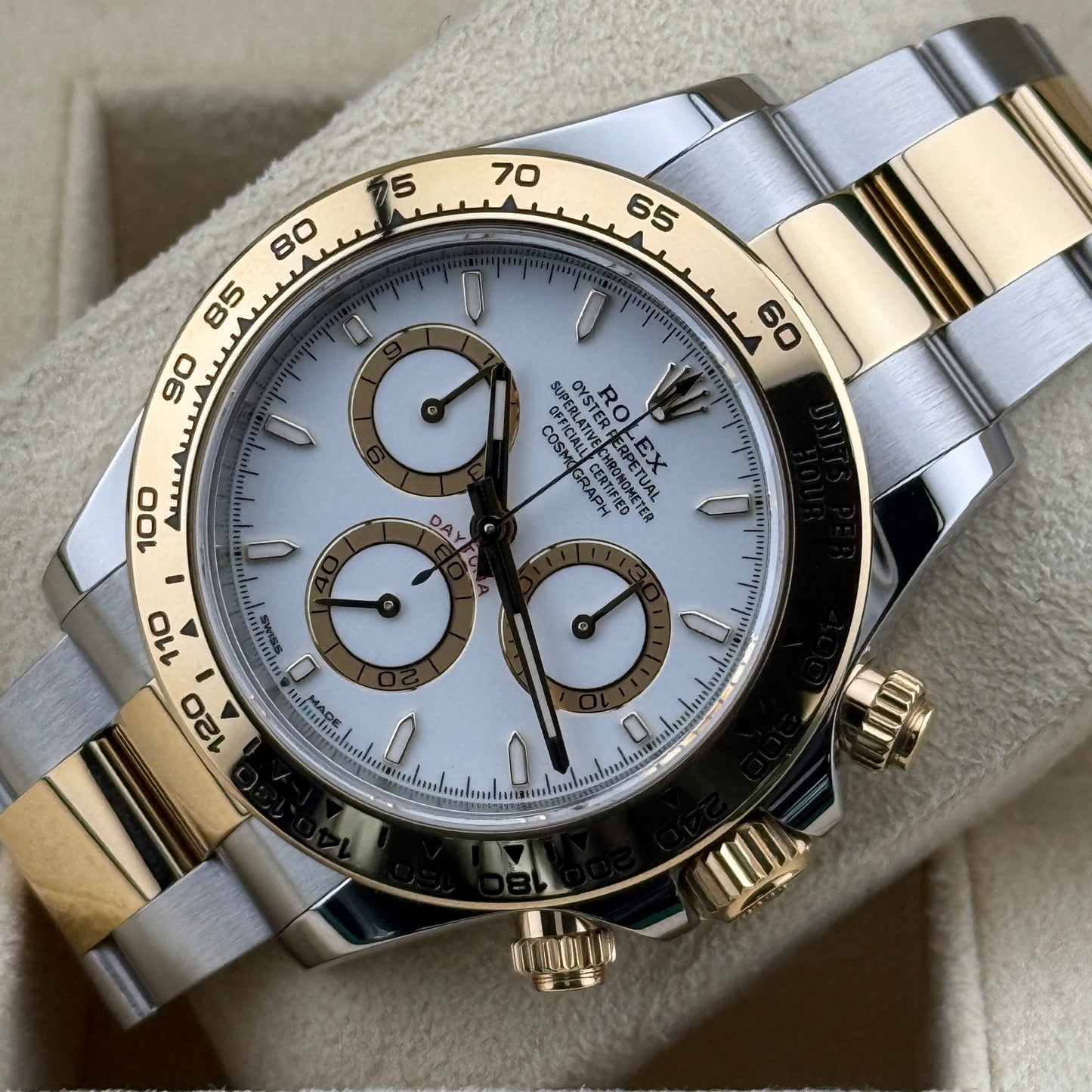 Rolex Daytona / 126503 / weiß / Oyster / Full Set / 2025