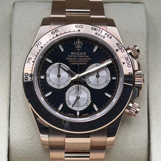 Rolex Daytona / 126505 / Schwarz / Oyster / Full Set / 2025