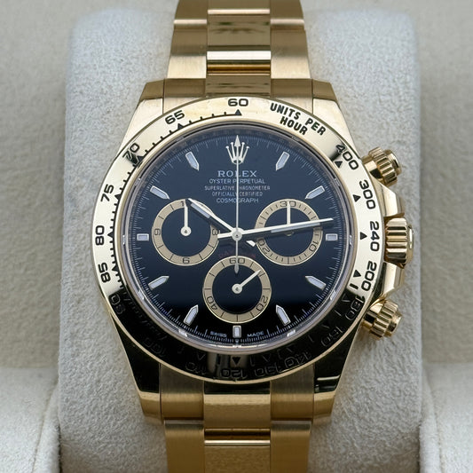 Rolex Daytona / 126508 / schwarz / Oyster / Full Set / 2024