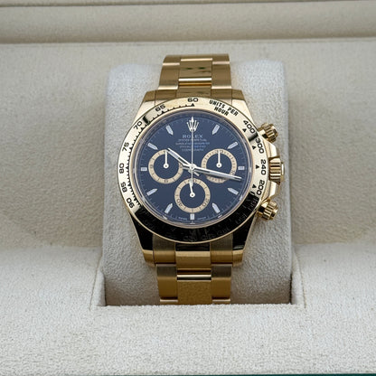 Rolex Daytona / 126508 / schwarz / Oyster / Full Set / 2024