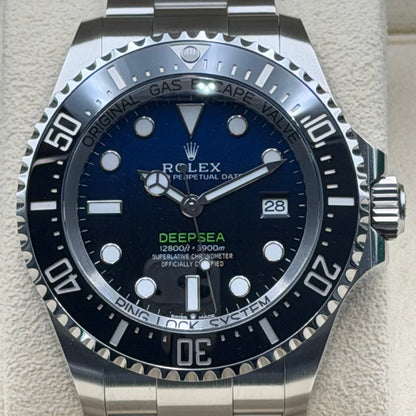 Rolex Deepsea D-Blue / 136660 / Schwarz - Blau / Oyster / Full Set / 2025