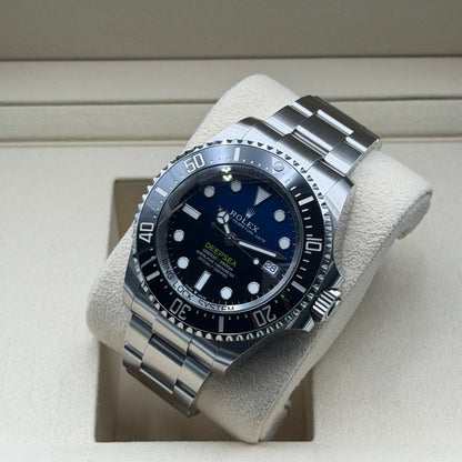 Rolex Deepsea D-Blue / 136660 / Schwarz - Blau / Oyster / Full Set / 2025