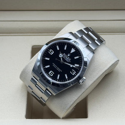 Rolex Explorer 40 / 224270 / Schwarz / Oyster / Full Set / 2026