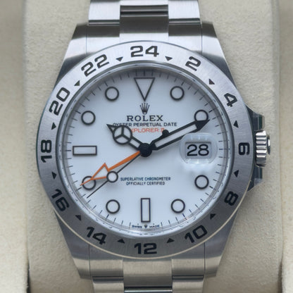 Rolex Explorer II / 226570 / Weiß / Oyster / Full Set / 2026