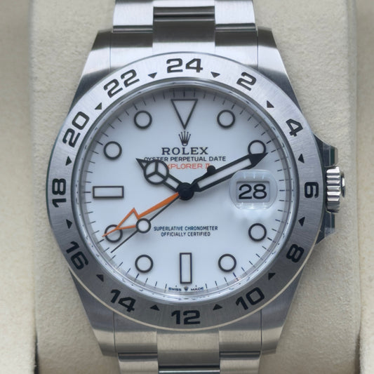 Rolex Explorer II / 226570 / Weiß / Oyster / Full Set / 2026