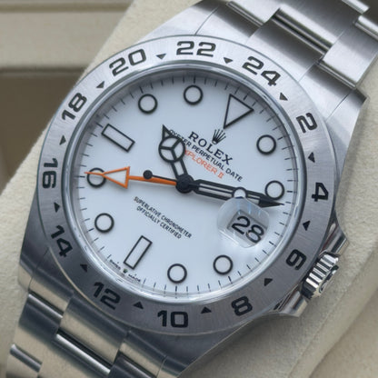Rolex Explorer II / 226570 / Weiß / Oyster / Full Set / 2026