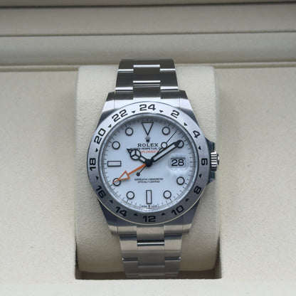 Rolex Explorer II / 226570 / Weiß / Oyster / Full Set / 2026