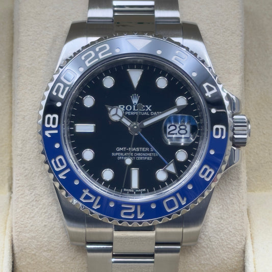 Rolex GMT-Master II / 116710BLNR / Schwarz / Oyster / Full Set / 2019