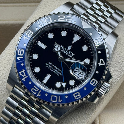 Rolex GMT-Master II / 126710BLNR / wie neu / Jubilee / Full Set / 2024