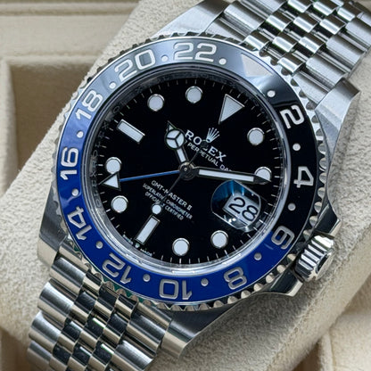 Rolex GMT-Master II / 126710BLNR / wie neu / Jubilee / Full Set / 2023