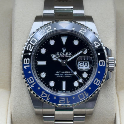 Rolex GMT-Master II / 126710BLNR / Schwarz / Oyster / Full Set / 2024