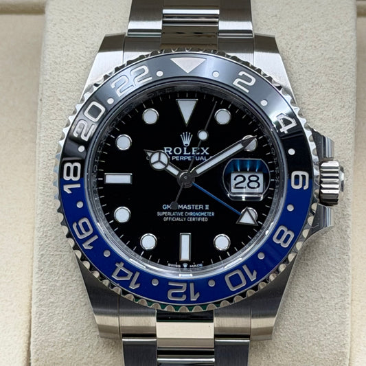 Rolex GMT-Master II / 126710BLNR / ungetragen / Oyster / Full Set / 2026