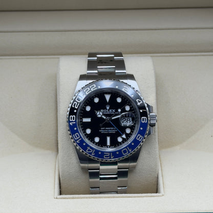 Rolex GMT-Master II / 126710BLNR / Schwarz / Oyster / Full Set / 2024