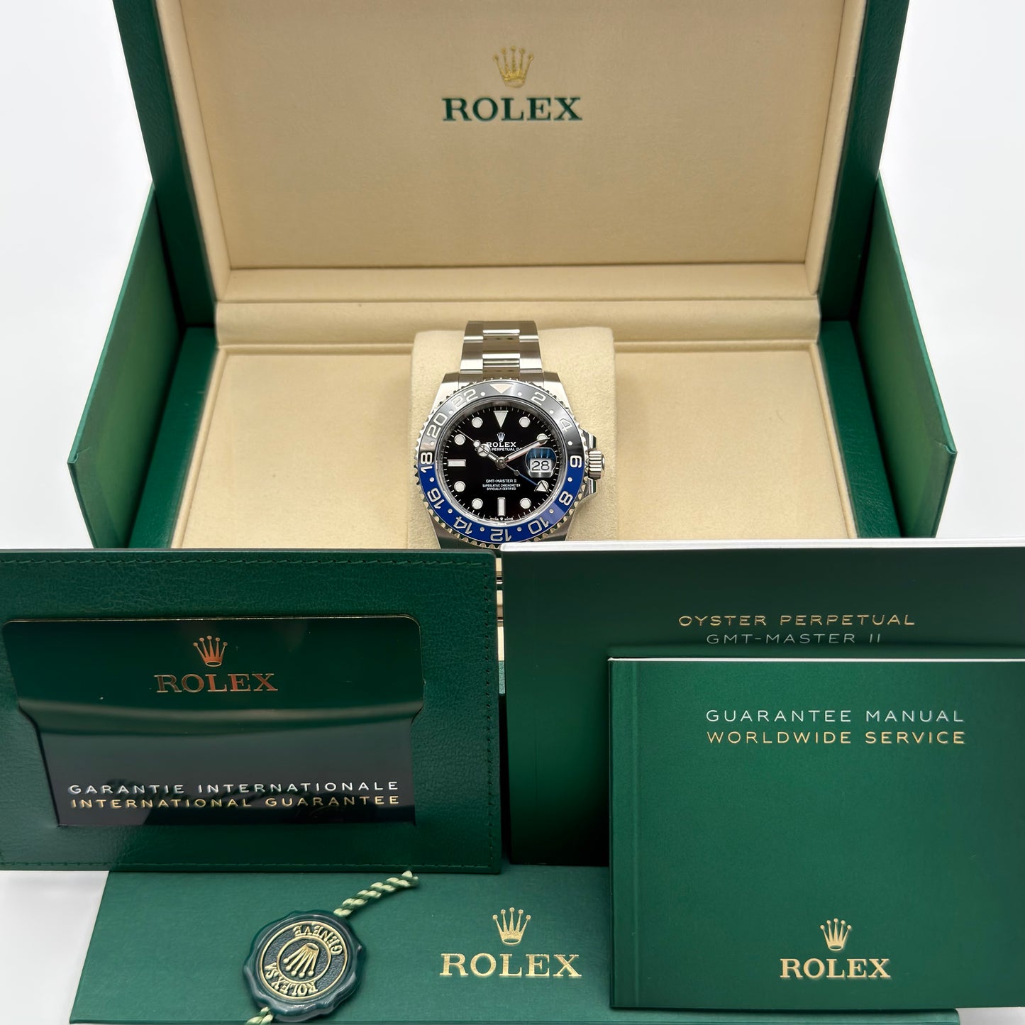 Rolex GMT-Master II / 126710BLNR / ungetragen / Oyster / Full Set / 2026