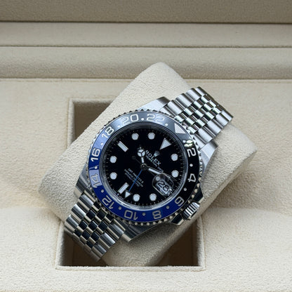 Rolex GMT-Master II / 126710BLNR / schwarz / Jubilee / Full Set / 2024