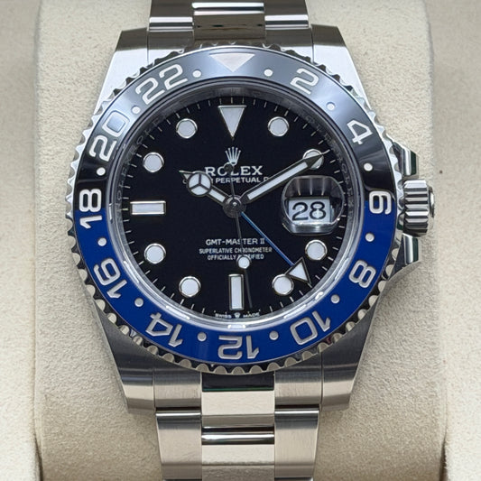 Rolex GMT-Master II / 126710BLNR / schwarz / Oyster / Full Set / 2026