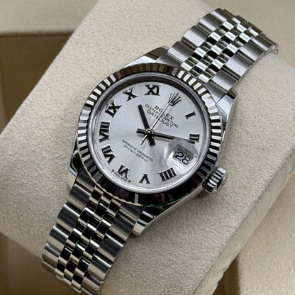 Rolex Lady-Datejust / 279174 / Silber / Jubilee / Full Set / 2025