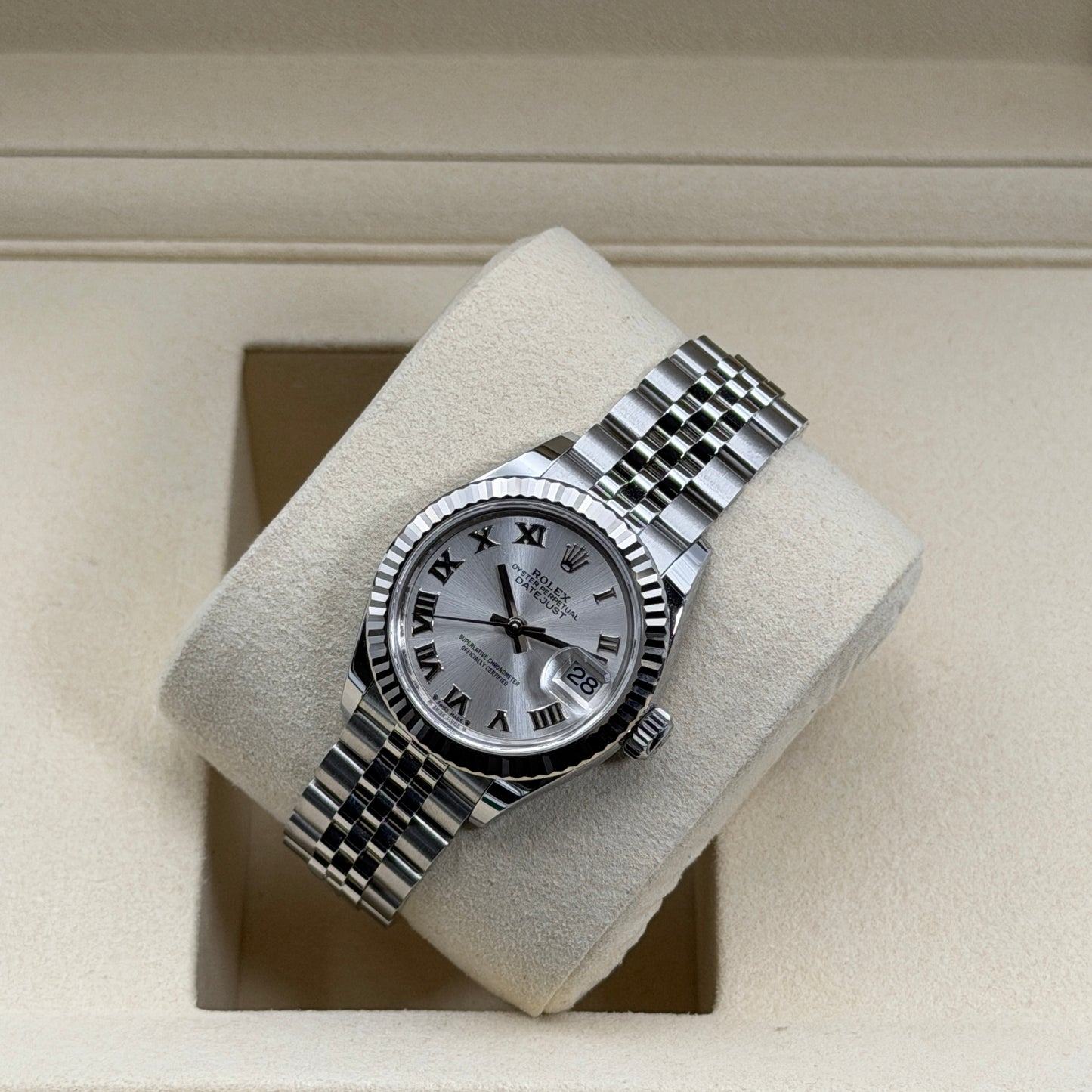 Rolex Lady-Datejust / 279174 / Silber / Jubilee / Full Set / 2025