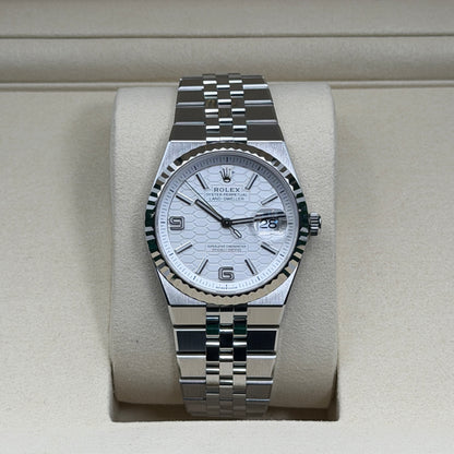 Rolex Land-Dweller 36 / 127234 / Weiß / Flat Jubilee / Full Set / 2026