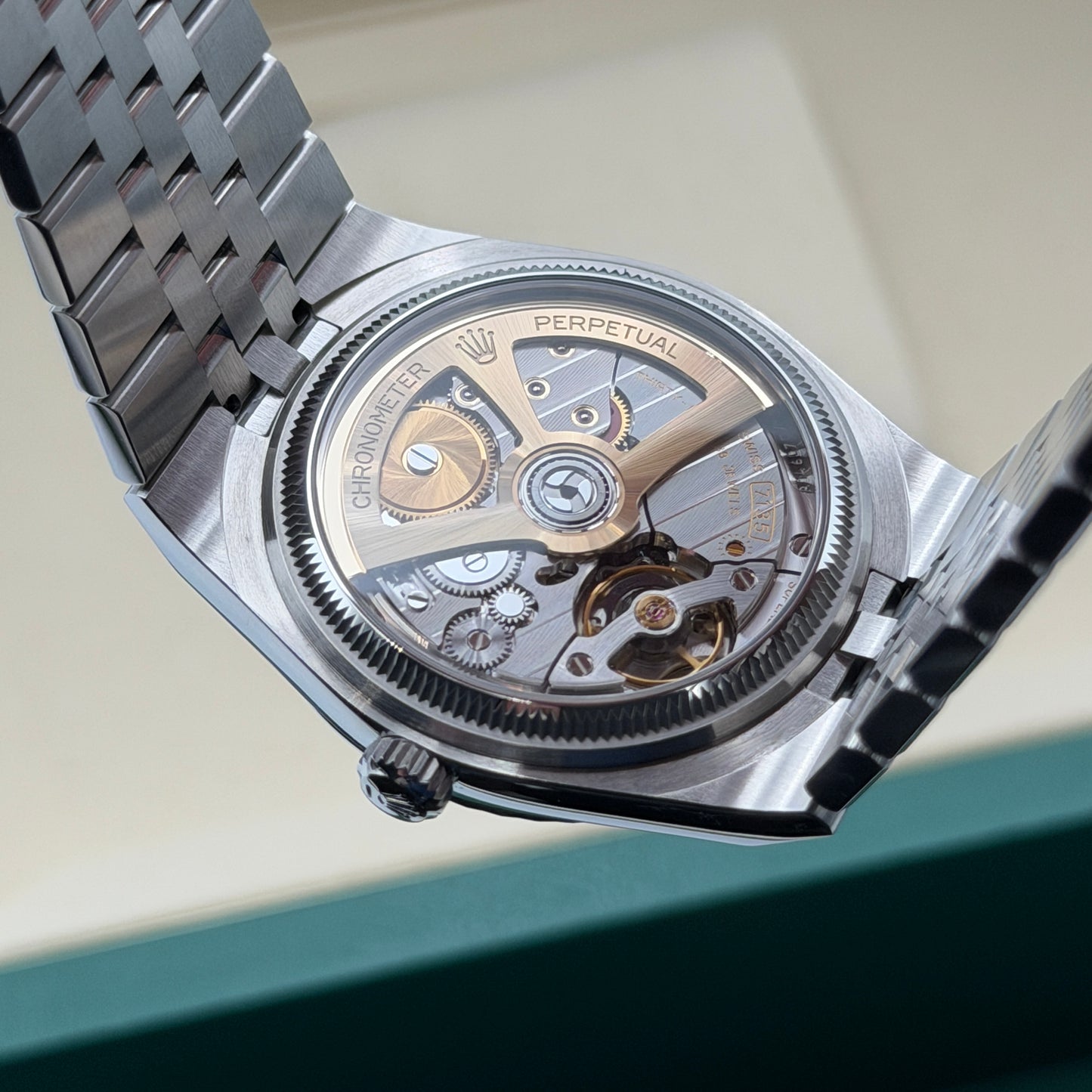 Rolex Land-Dweller 36 / 127234 / Weiß / Flat Jubilee / Full Set / 2026