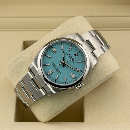 Rolex Oyster Perpetual 36 / 126000 / Türkis / Oyster / Full Set / 2025